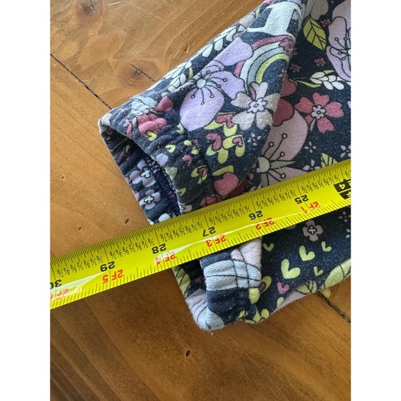 Champion Kids Floral Print Jogger Sweatpants Rainbow Logo Size XL 16 - Picture 10 of 12